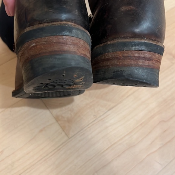 Frye For Coach Fur Lined Engineer Boot, rare find!! - Picture 6 of 6